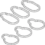 232540 - : Gasket Set, intake manifold for Elring Image