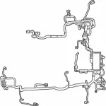HA8Z14290D - : Wire Harness for Ford: Flex Image