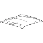 CL3Z1851944EC - Body: Headliner for Ford: F-150 Image