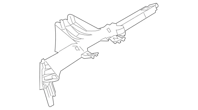 2116200586 - Cowl, Front Panel: Carrier for Mercedes-Benz: CLS500, CLS55 AMG, CLS550, CLS63 AMG, E320, E500, E55 AMG Image image