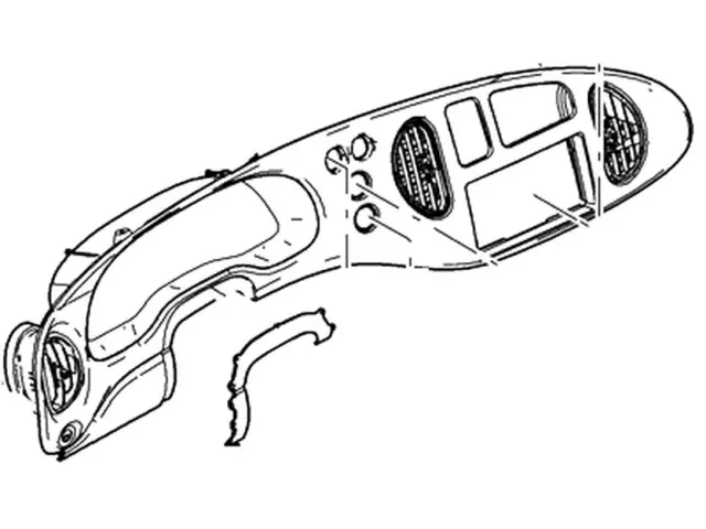 7C2Z15044D70CA - Body: Cluster Panel for Ford: E-150, E-250, E-350 Super Duty Image