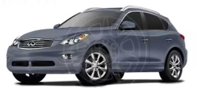 H08G01BA4A - Exterior: Moldings, Under Door Aero Kit for INFINITI: EX35 Image