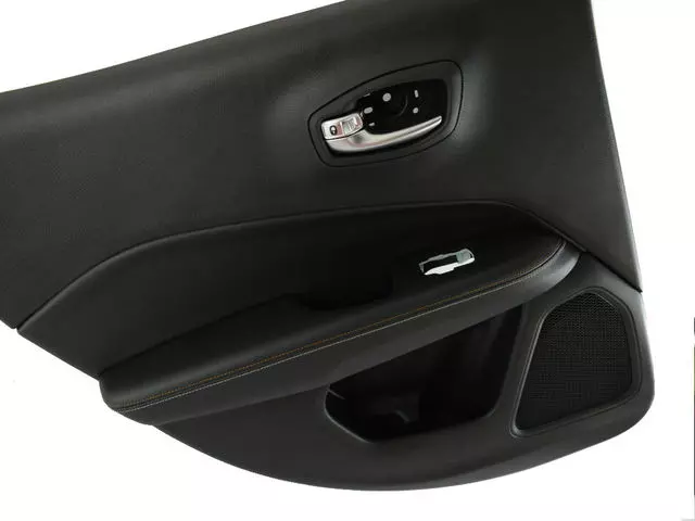 Rear Door Trim Panel, Left - Mopar (5US11LA3AE)