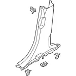 DB5Z7824356AB - Body: Lower Center Pillar Trim for Ford: Explorer, Police Interceptor Utility Image