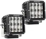 322613 - : D-XL PRO LED Light, Driving Optic, Surface Mount, Black Housing, Pair for Rigid Industries Image