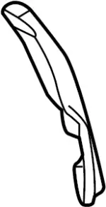 85075CG000 - Body: Inner Cover for Infiniti Image