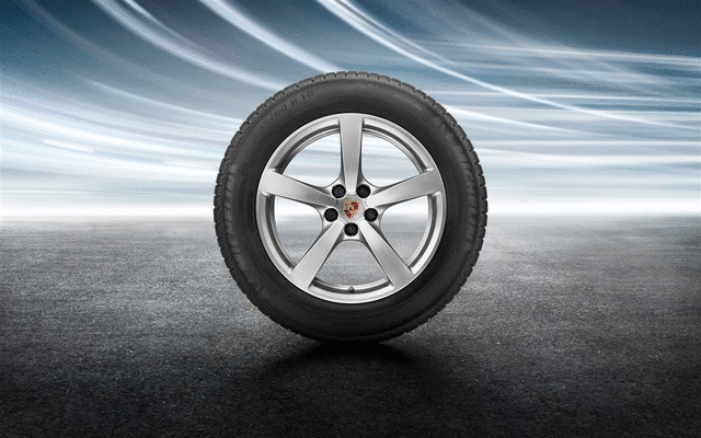 95B044640A - Wheels: 18-Inch Macan Winter Wheel-And-Tire Set for Porsche: Macan Image