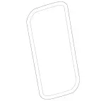 272184010064 - : Elastomeric Molded Seal for Mercedes-Benz Image