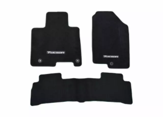 CWF14AC000 - Interior: 2021-2025 Hyundai Tucson Front &amp; Rear Carpeted Floor Mats for Hyundai: Tucson Image