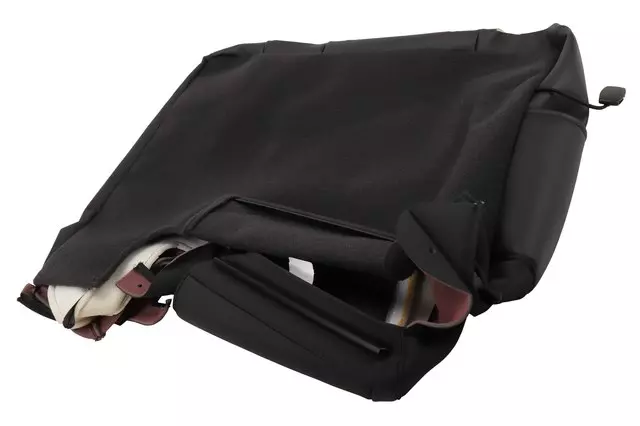 Ebony 3rd Row Passenger Side Seat Back Cushion Cover - GM (22760763)