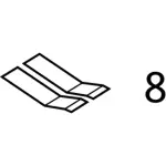 BR3Z6320000AP - Body: Stripe Tape for Ford: Mustang Image