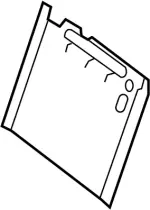 896053JA0A - : Seat Back Panel for Infiniti Image
