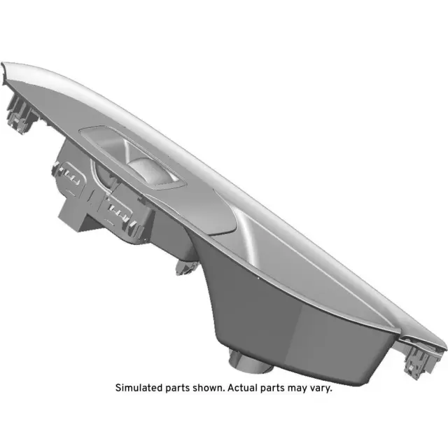 23359825 - : Part# 23359825 French Roast Metallic Rear Driver Side Door Switch Bezel for Chevrolet: Malibu Image