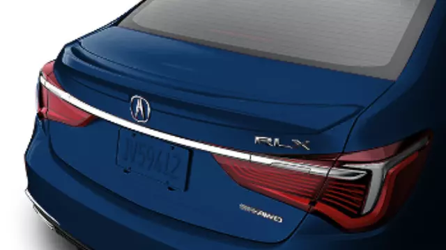 8F10TY2271A - : Deck Lid Spoiler - Fathom Blue Pearl for Acura Image