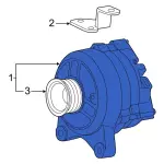 6U2Z10V346EGRM - : Alternator for Ford Image