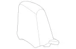 177920480364 - Rear Seat Bench: Rear Seat Backrest for Mercedes-Benz Image