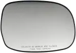 56455 - : Passenger Non-Heated Door Mirror Glass for Dorman Image