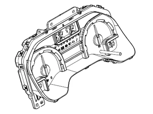 EC2Z10849EA - Body: Cluster for Ford: E-150, E-250, E-350 Super Duty, E-450 Super Duty Image