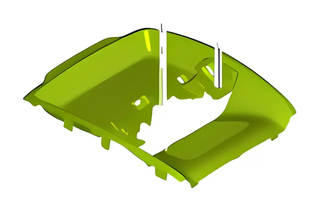 BK3Z6113546CB - Body: Instrument Panel Storage Compartment for Ford Image