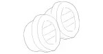 22283003542A17 - Body: Air Vent for Mercedes-Benz Image