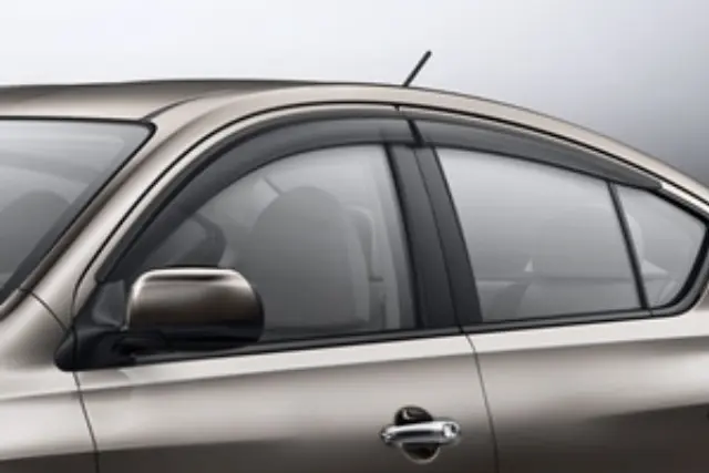 H08003BA00 - Exterior: Side Window Deflectors - Sedan for Nissan Image