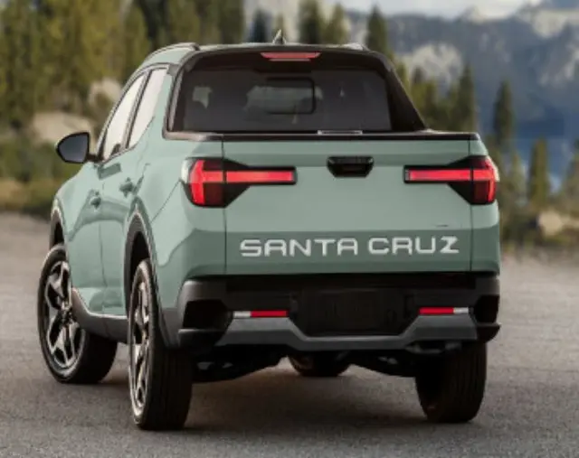 23250003PSL - Exterior: 2024-2025 Hyundai Santa Cruz - Tailgate Insert - Platinum Silver for Hyundai: Santa Cruz Image