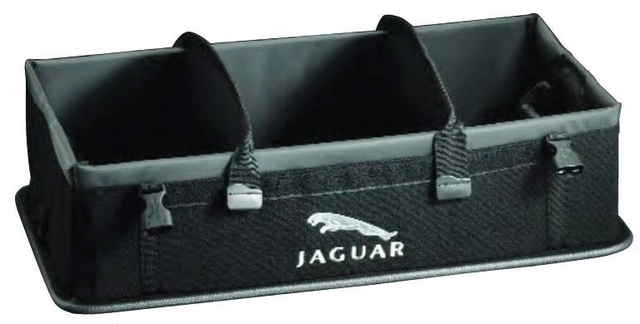 C2C28120 - Interior: Collapsible Organizer for Jaguar: E-Pace, F-Pace, F-Type, I-Pace, S-Type, X-Type, XE, XF, XJ, XJR, XK Image