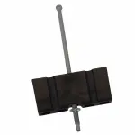 6C2Z10756A - Electrical: Battery Tray Clamp for Ford: Aerostar, E-150, E-150 Econoline, E-150 Econoline Club Wagon, E-250, E-250 Econoline, E-350 Econoline, E-350 Econoline Club Wagon, E-350 Super Duty, E-450 Super Duty, Econoline Super Duty, Escort, Five Hundred, Taurus, Thunderbird, Windstar | Lincoln: Continental, Mark VIII, Town Car | Mercury: Cougar, Montego, Sable, Tracer Image