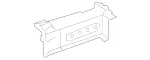 2176105800 - Body: Rail Section for Mercedes-Benz Image