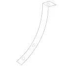 4633100158 - : Plate for Mercedes-Benz: G55 AMG, G550, G550 4x4, G63 AMG, G65 AMG Image