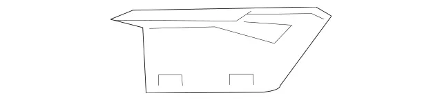 23069313179C75 - Body: Front Cover for Mercedes-Benz Image