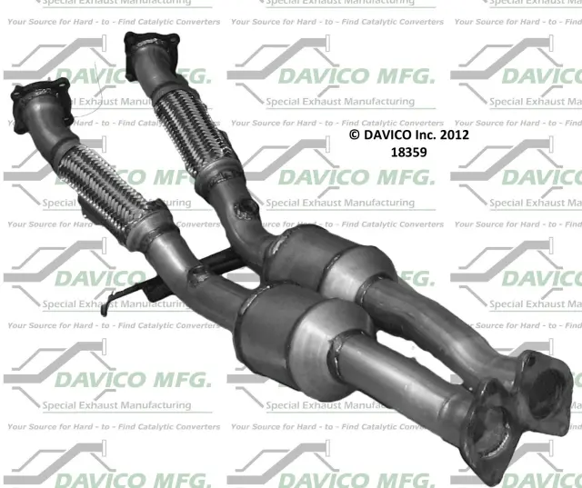 18359 - Exhaust: Direct Fit Catalytic Converter for DAVICO CONVERTERS Image