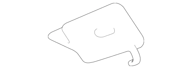 2118690008 - Body: Filler Neck Cap for Mercedes-Benz Image