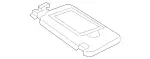 20781008108Q05 - : Sun Visor for Mercedes-Benz Image