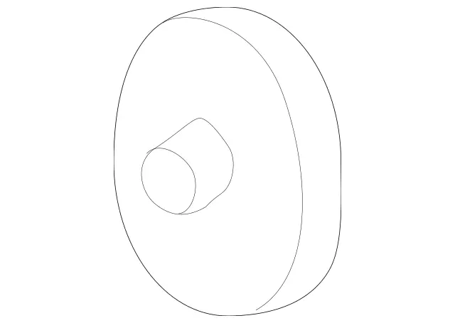 2108200048 - Electrical: Headlamp Assembly Nut for Mercedes-Benz Image