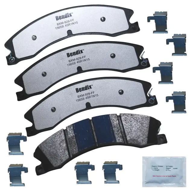 MKD1565BFM - : BENDIX Fleet MetLok Brake Pad for BENDIX Image