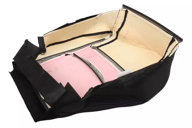 84077416 - : Ebony Passenger Seat Cushion Cover for GM Image