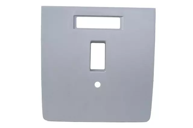 Light Ash Gray Roof Console Opening Trim Plate - GM (23104429)