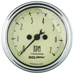 1897 - : GAUGE, TACHOMETER, 2 1/16", 7K RPM, IN-DASH, ANTIQUE BEIGE for AutoMeter Image
