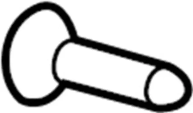 N50305DA4B - Body: Fixed Glass Screw for INFINITI: QX30 Image