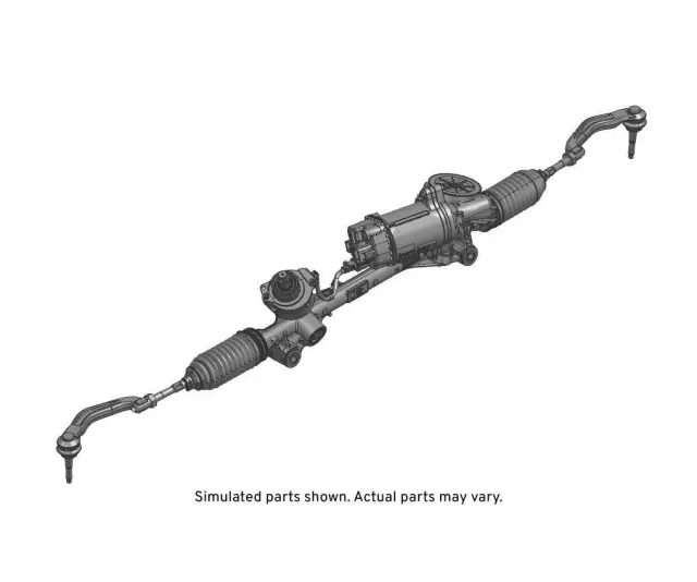84352220 - : Part# 84352220 Electric Belt Drive Rack and Pinion Steering Gear Assembly with Tie Rods for Buick: LaCrosse Image