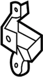 79131AG100 - Body: Side Trim Panel Bracket for INFINITI: M45 Image