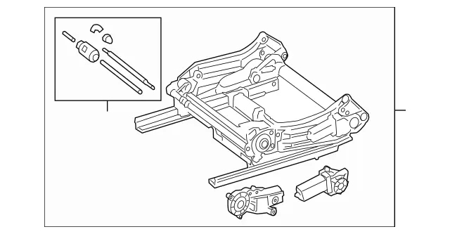 9108203 - Driver Seat: Height Adjustment for Mercedes-Benz: AMG GT 43, AMG GT 53, AMG GT 63, AMG GT 63 S, AMG GT 63 S E Performance, C350e, C400, C450 AMG, C63 AMG, CLS450, CLS53 AMG, E300, E350, E43 AMG, E53 AMG, E63 AMG S, G550, GLC300, GLC43 AMG, GLC63 AMG, GLC63 AMG S Image image