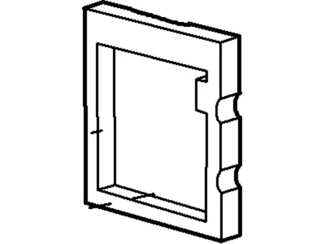 F7UZ18529AA - HVAC: Heater Core Seal for Ford: E-150, E-150 Club Wagon, E-150 Econoline, E-150 Econoline Club Wagon, E-250, E-250 Econoline, E-350 Club Wagon, E-350 Econoline, E-350 Econoline Club Wagon, E-350 Super Duty, E-450 Econoline Super Duty, E-450 Super Duty, Econoline Super Duty Image