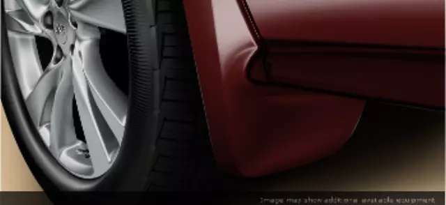 999J2R3NAB04 - : Splash Guards - Rear - Midnight Garnet for INFINITI: QX60 Image