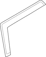 903100W001 - : Weatherstrip for Infiniti Image