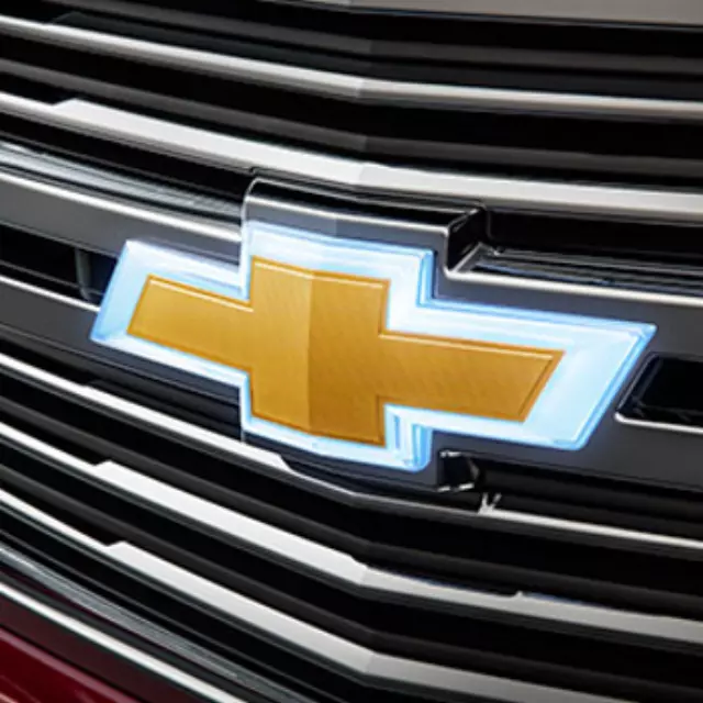 84138216 - Exterior: Exterior Trim, Emblem Package, Gold for Chevrolet: Suburban, Suburban 3500 HD, Tahoe Image