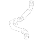 2535006400 - Radiator: Coolant Hose for Mercedes-Benz Image