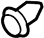 155305321 - Body: Insulator Clip for INFINITI: I30, JX35, QX60 Image