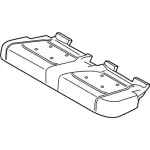 FL3Z1663841D - Body: Seat Cushion Pad for Ford: F-250 Super Duty, F-350 Super Duty, F-450 Super Duty Image